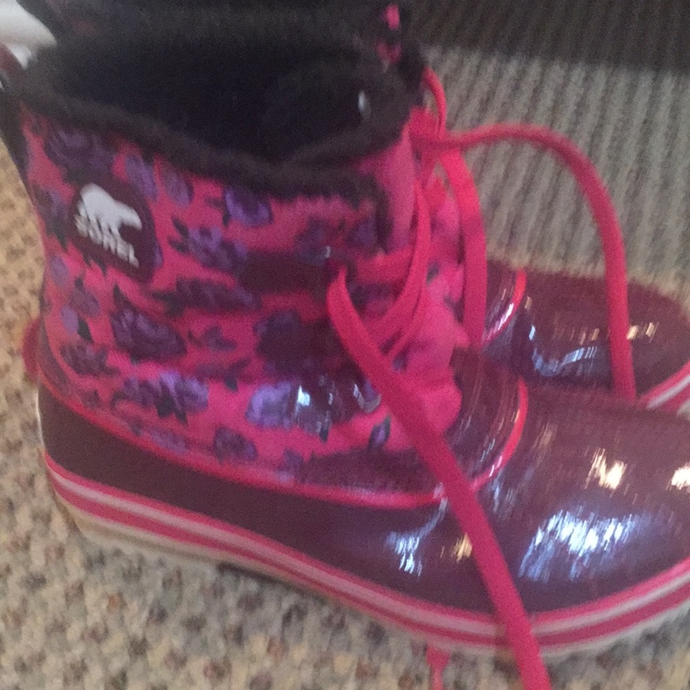 Sorel boots.